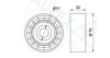MERCE 1662020419 Deflection/Guide Pulley, v-ribbed belt